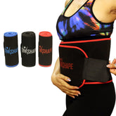 Slimming Waist Trimmer Belt for Men & Women – Adjustable Sweat Belt for Weight Loss, Tummy Control & Workout Support (Free Size, Random Color)